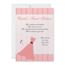 Polka Dot Dress invitations