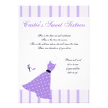 Polka Dot Dress Invites