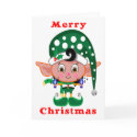 Polka Dot Elf cards by mycartoonartist Polka Dot Elf cards