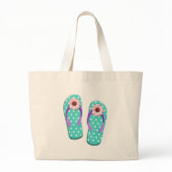 Polka Dot Flip Flops bag