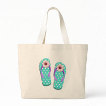 Polka Dot Flip Flops Bags