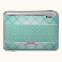 Polka Dot {green} Pattern ipad sleeves