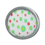 Polka Dot KAD Belt Buckles
