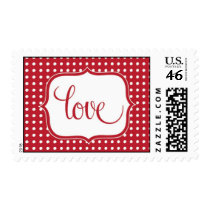 Polka Dot Love Stamp
