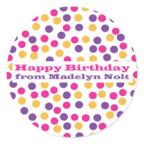 Polka Dot - Madelyn stickers