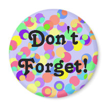 Polka Dot Magnets