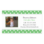 Polka Dot: Mom Contact Card Business Card