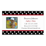 Polka Dot: Mom Contact Card Business Card Templates