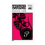Polka Dot Monogrammed Postage