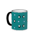 Polka Dot Mug by lilink Polka Dot Mug