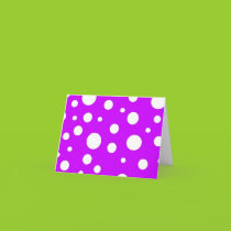 Polka Dot Notecard cards