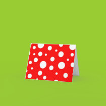 Polka Dot Notecard