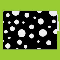 Polka Dot Notecard cards