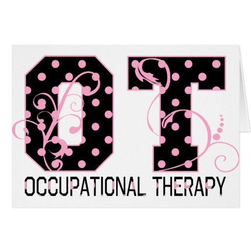 Polka Dot OT Greeting Card