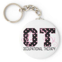 Polka Dot OT (multiple products selected) Keychain