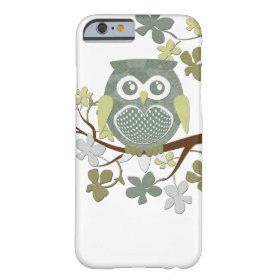 Polka Dot Owl in Tree Case Barely There iPhone 6 Case
