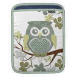 Polka Dot Owl in Tree iPad Sleeve