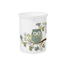 Polka Dot Owl in Tree Pitchers
