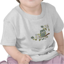 Polka Dot Owl in Tree Shirts