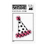 Polka Dot & Pink Birthday Party Hat Postage Stamp Polka Dot & Pink Birthday Party Hat Postage Stamp