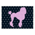 Polka Dot Poodle cards by JaZilla Polka Dot Poodle cards