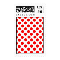Polka Dot Postage Stamp