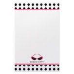 Polka Dot & Retro Pink Sunglasses Stationery