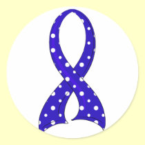 Polka Dot Ribbon Rheumatoid Arthritis stickers
