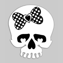 Polka Dot Skulls t-shirts by Artamatik Polka Dot Skulls t-shirts