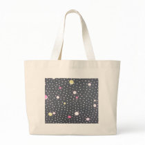 Polka Dot Smoothie TRENDY GIRL Tote Bag by dizzypixels Polka Dot Smoothie TRENDY GIRL Tote Bag