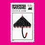 Polka Dot Umbrella Stamps