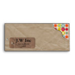 polka dots Business Envelope