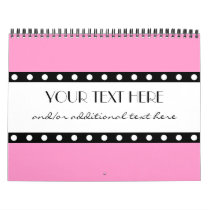 Polka Dots Wall Calendar