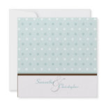 Polka dots/contemporary  Invitations