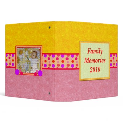 http://rlv.zcache.com/polka_dots_family_memories_memory_book_photo_album_binder-p127842633900382395f7hrx_400.jpg