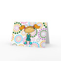 Polka Dots Girl cards by myhome71 Polka Dots Girl cards