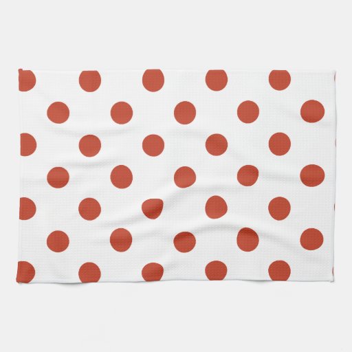 Polka Dot Kitchen Towels Polka Dot Hand Towels Zazzle