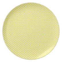Polka Dots on Yellow Party Plates
