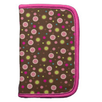 Polka Dots Rickshaw Folio Organizer Case planners