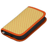 Polka dots, yellow, orange organizer