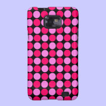 Polka dotted Black and Pink Case casemate cases
