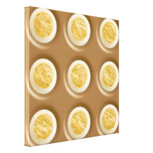 Polkadots - melcocha del chocolate impresiones en lona