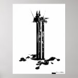Pollution | Offshore oil rig Posters
