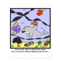 Pollution Postcard