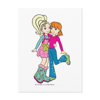 Polly Pocket Best Friends Forever postcard
