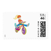 Polly Pocket Biking About postage