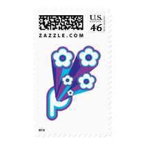 Polly Pocket Flower Burst Logo postage by pollypocket Polly Pocket Flower Burst Logo postage
