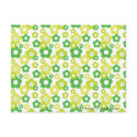 Polly Pocket Green Flower Background postcards