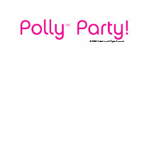 Polly Pocket Party Logo t-shirts