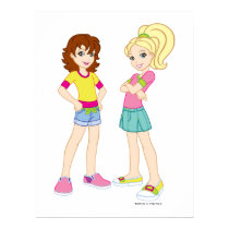 Polly Pocket Posing with Friend posters